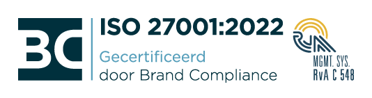 ISO 27001 gecertificeerd