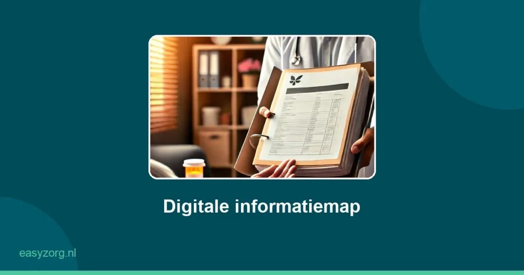 Digitalisering van de Informatiemap in de Zo - Digitale informatiemap van EasyZorg